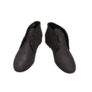 Bata Stylish Black Ankle Boots for Women